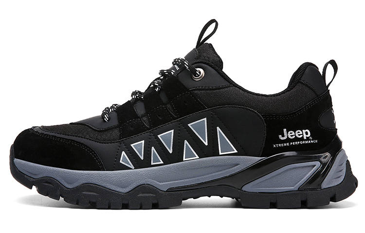 Jeep Mountaineering Collection Low top Outdoor Shoes Men's Black