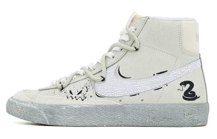 Nike Nike Blazer High top Skateboard Shoes Men's Beige