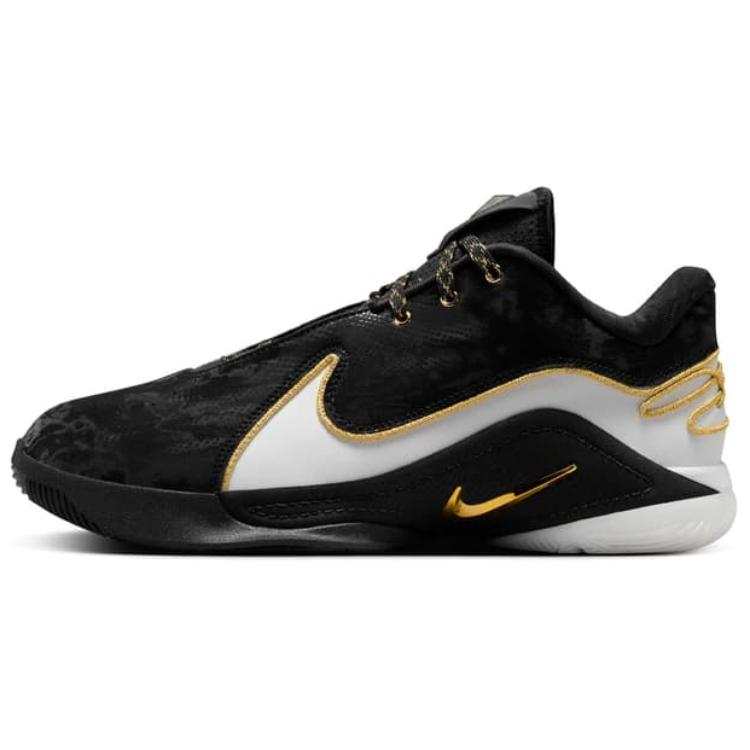 Nike Nike LeBron 22 Low top Basketball Shoes Unisex Black White Gold