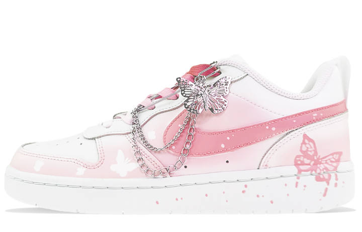 Nike Nike Court Borough Low 2 Low top Skateboard Shoes GS Pink
