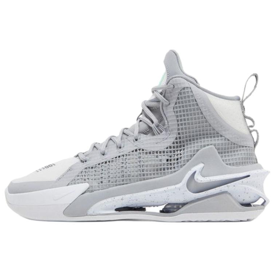 Nike Nike Air Zoom GT Jump Basketball Shoes Men's Gray