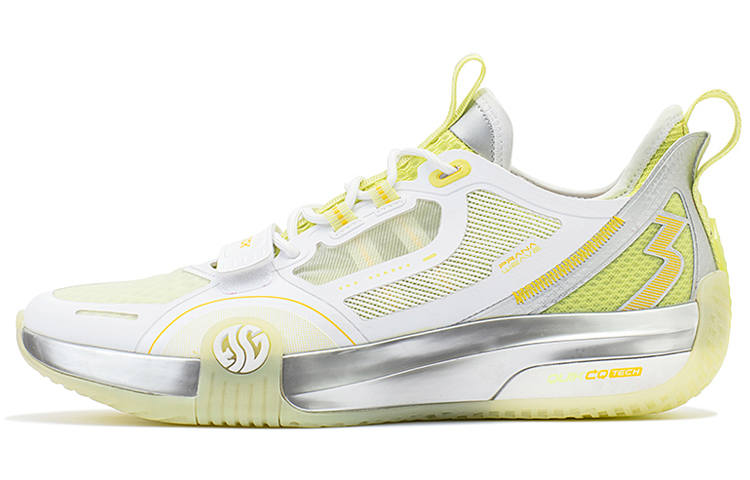 361° Chan 3 Pro SE Mojito Abrasion Resistant Slip Resistant Low top Performance Basketball Shoes Men's Green White