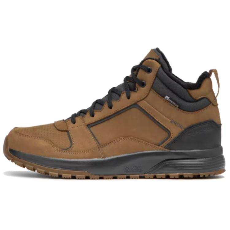 DECATHLON SH500 Waterproof Thermal Waterproof And Warm Mid top Mountaineering Shoes Men's Brown