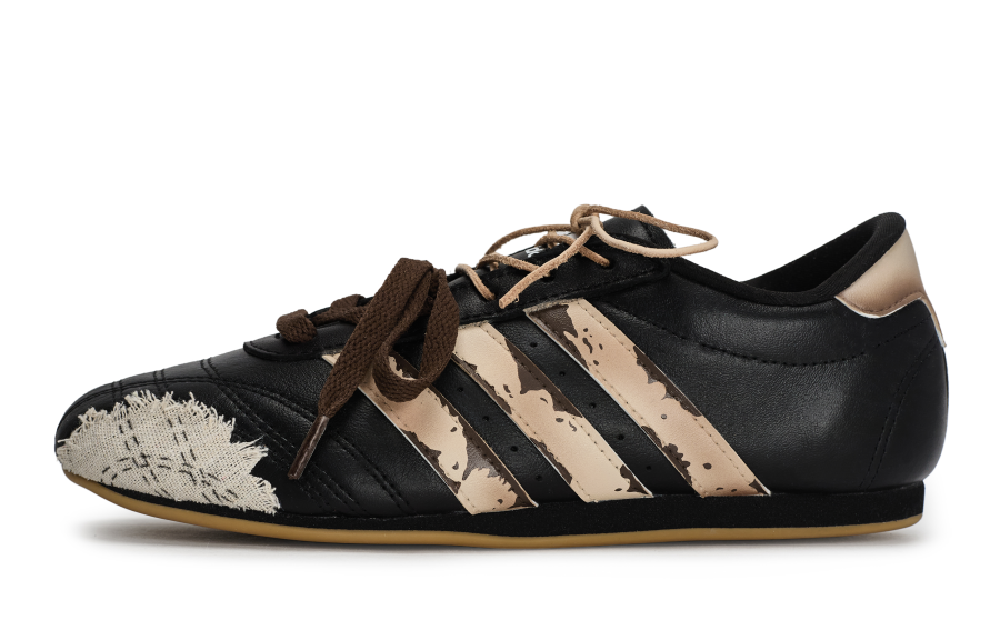 Adidas Originals Taekwondo 811 Manufacturing, Wooden Intervals Low top Training Shoes Unisex Black Brown