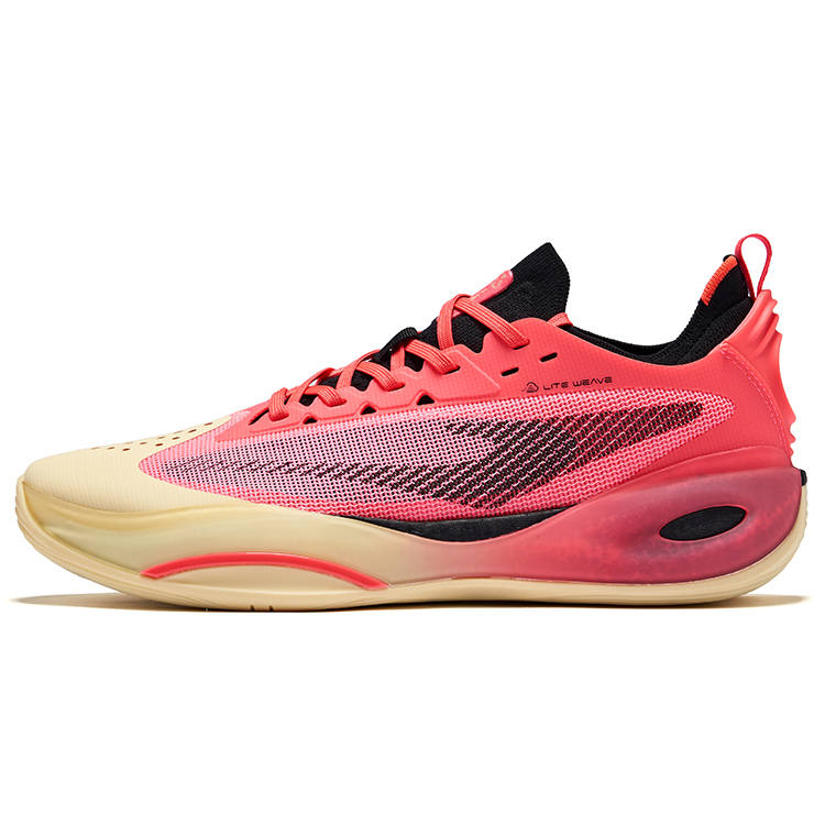 Erke Humble 2.0 Cushioning Support Slip Resistant Low top Qi Technology Basketball Shoes Men's Neon Magenta