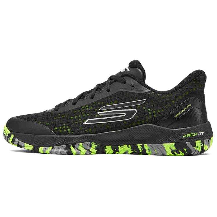 Skechers GO PICKLEBALL MENS Cushioning, Wear Resistant Low top Training Shoes Men's Black