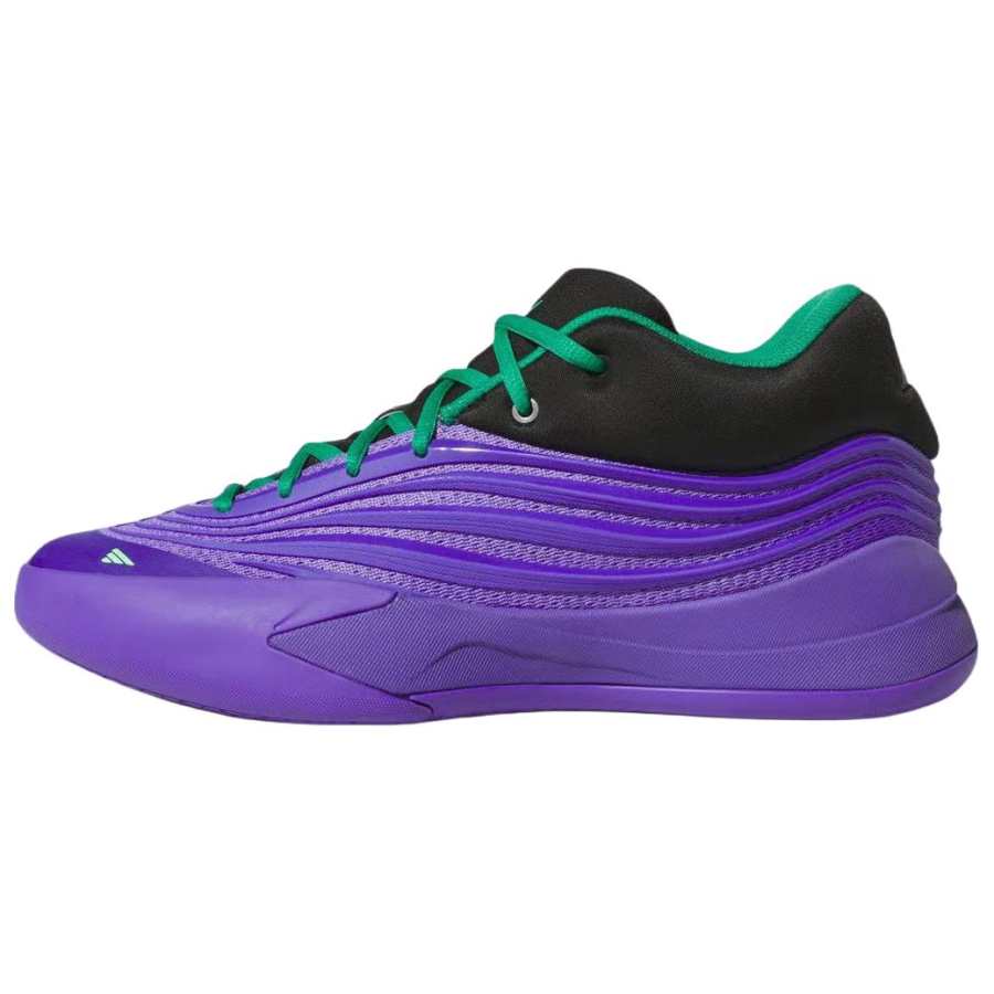 Adidas Adidas Dame 10 Low top Basketball Shoes Men's Purple Black