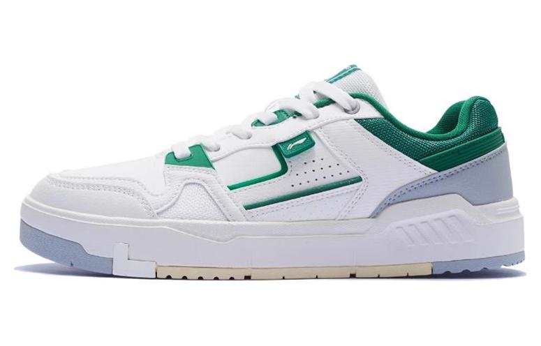 Li-Ning Li Ning ACE V2 Slip Resistant Abrasion Resistant Low top Skateboard Shoes Women's White Green