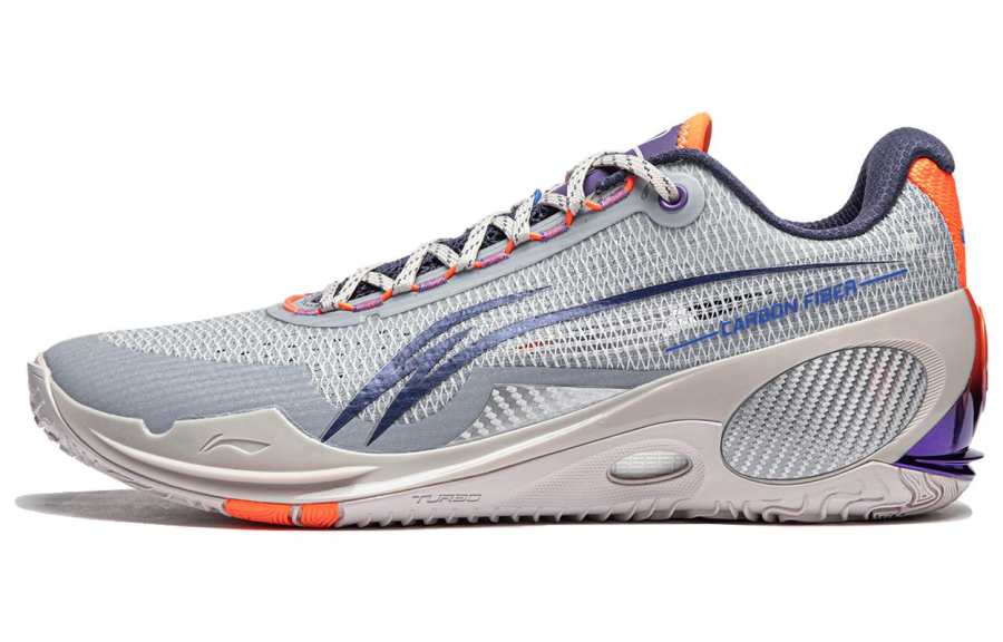 Li-Ning Li Ning Wade 808 3 Ultra Cushioning Slip Resistant Low top Basketball Shoes Men's Gray