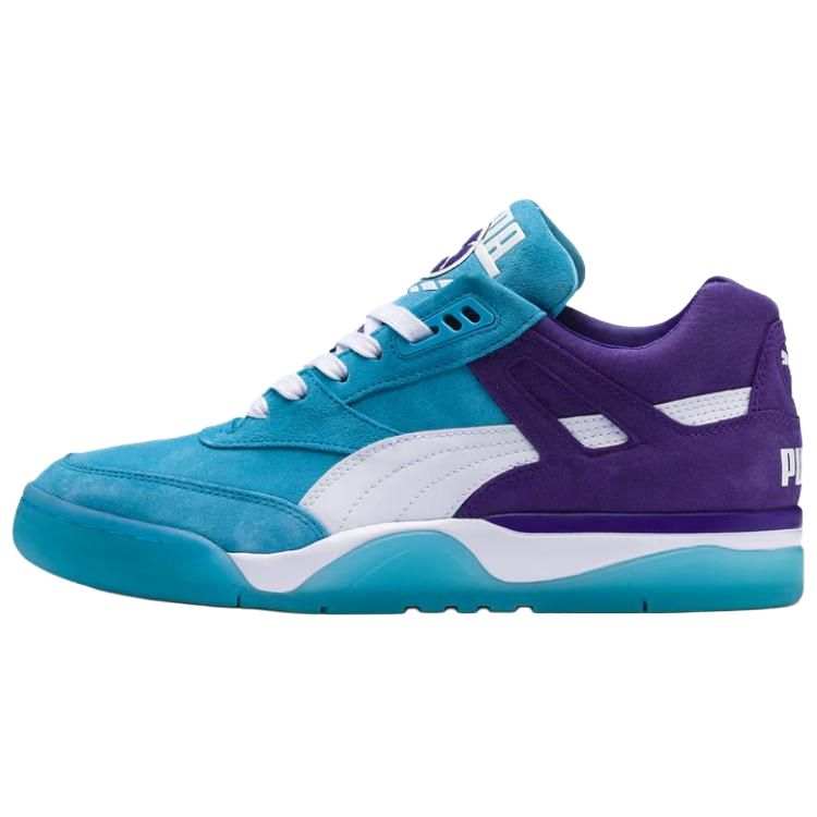PUMA Palace Guard Basketball Shoes Men's Blue Purple