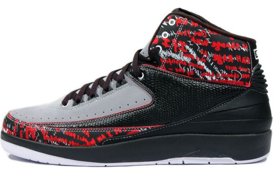 Jordan Jordan Air Jordan 2 Retro Eminem The Way I Am Slip Resistant Lightweight Non slip Lightweight Mid top