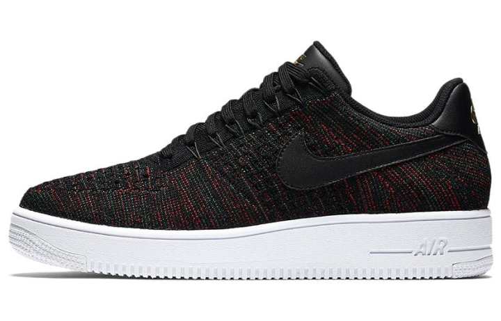 Nike Nike Air Force 1 Ultra Flyknit Low Black Metallic Gold