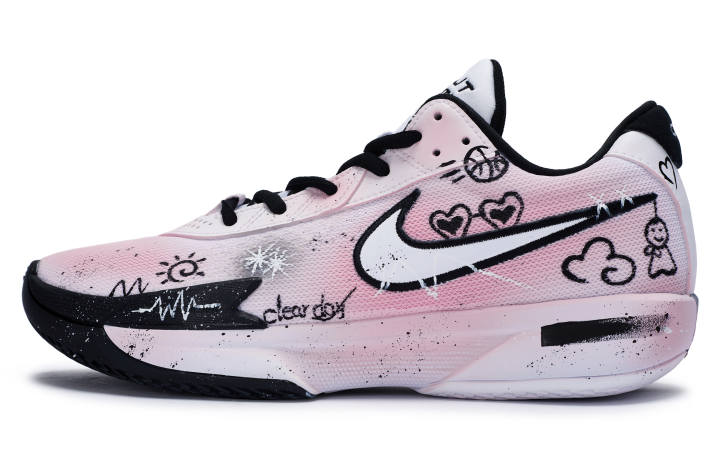 Nike Nike Air Zoom G.T. Cut Academy 811 Manufacturing, Sunny Sky Pink Cushioning Slip Resistant Cushioning Slip Resistant