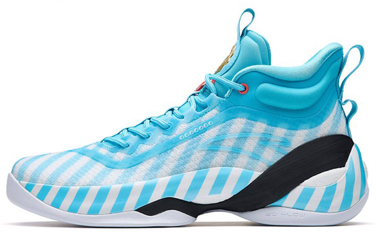 Anta KT7 Textile, Synthetic Leather, TPU Cushioning Slip Resistant Abrasion Resistant Coverage Support High top