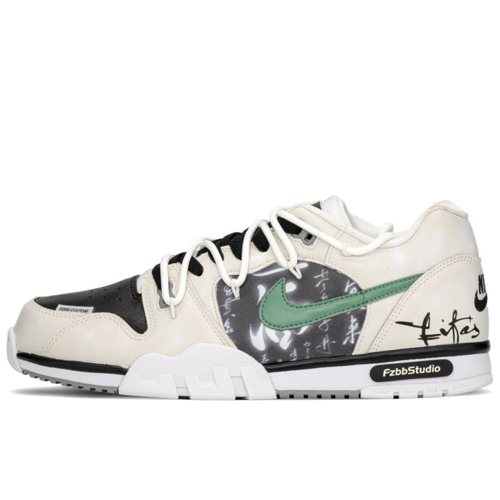 Nike Nike Fabric Breathable Coverage Support Breathable Coverage Support Low top Training Shoes Men's Khaki Green