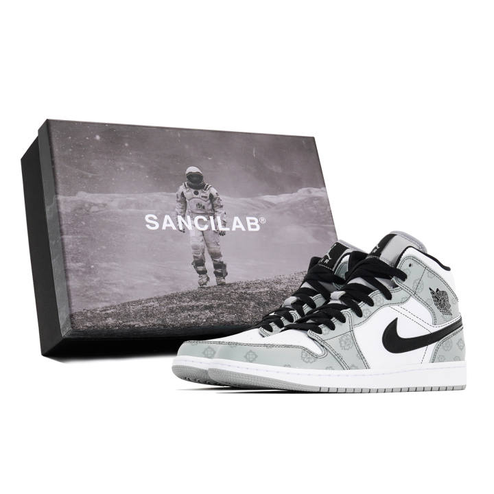 Jordan Jordan Air Jordan 1 3 Times Laboratory Slip Resistant Abrasion Resistant Slip Resistant Abrasion Resistant Mid top