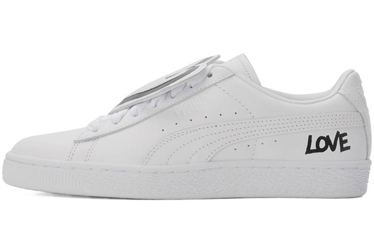 PUMA Basket Badge Hndwrttn 'White' Women's