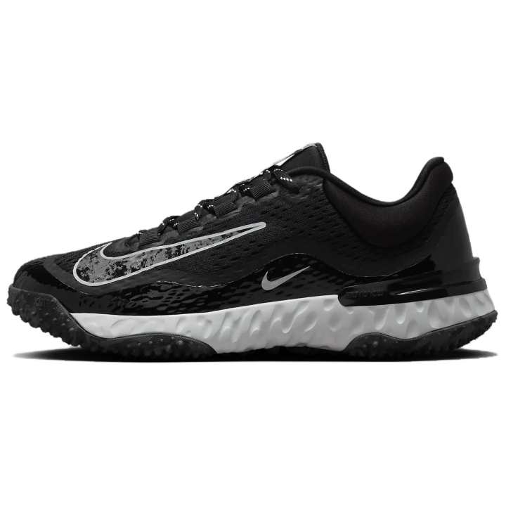 Nike Nike Alpha Huarache Elite 4 Turf Black Pure Platinum Iron Grey Women's