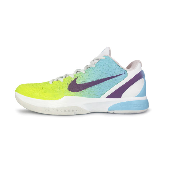 Nike Nike Zoom Kobe 6 'All Star 2.0' Cushioning, Wear Resistant Low top Basketball Shoes Men's Blue Green