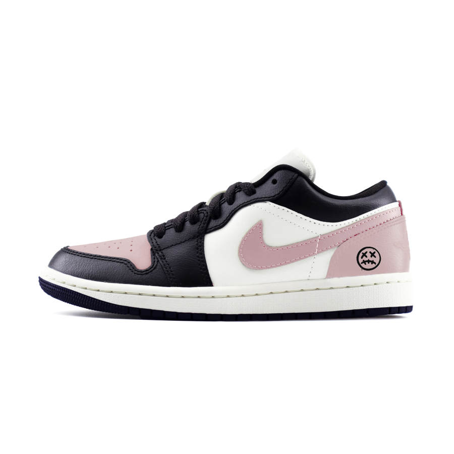 Jordan Jordan Air Jordan 1 Urban Chic Style Leather Fashion Trend Abrasion Resistant Abrasion Resistant Low top