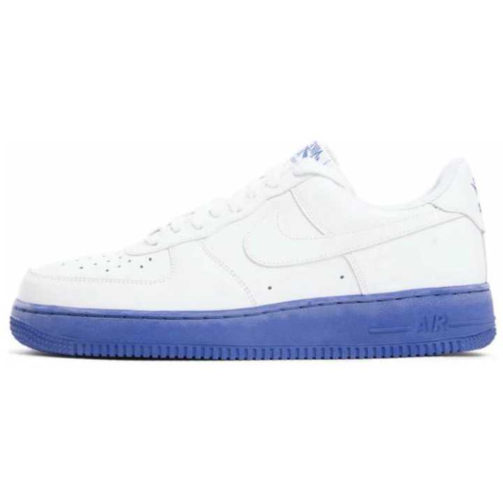 Nike Nike Air Force 1 Slip Resistant Abrasion Resistant Low top Skateboard Shoes Men's White