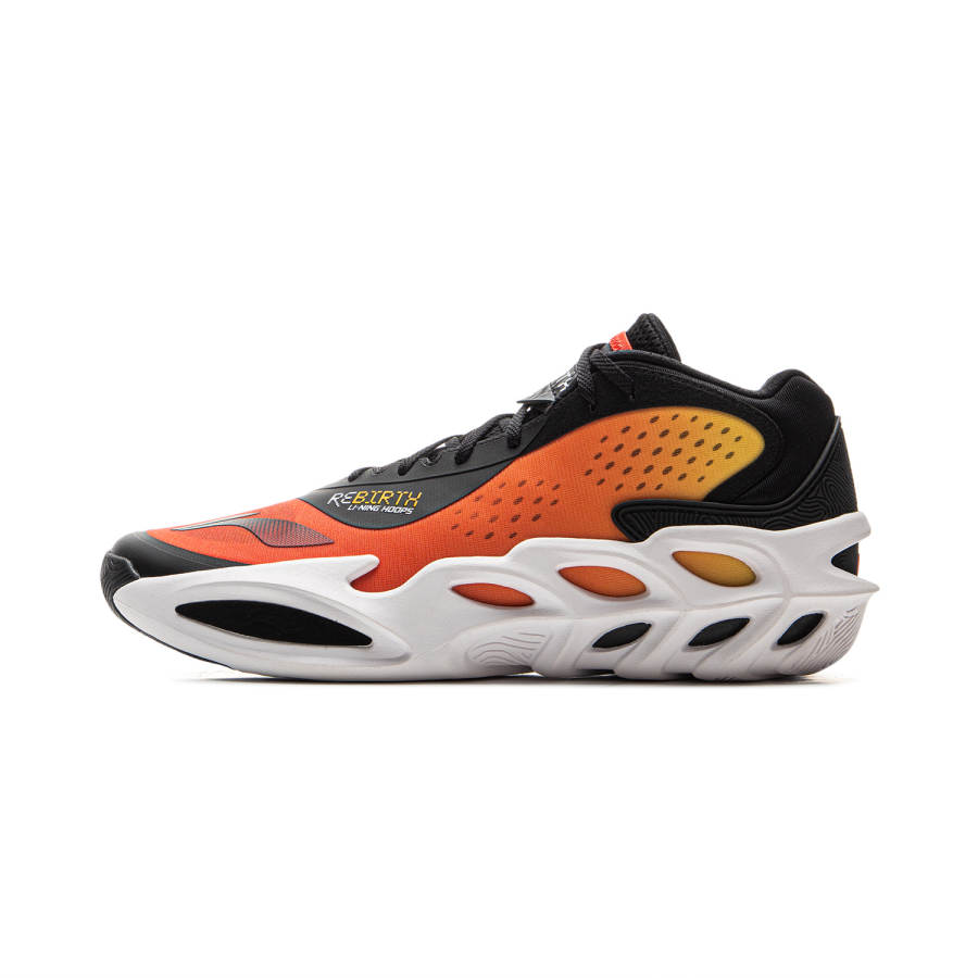 Li-Ning Li Ning XinSheng Mid top Basketball Shoes Men's Black Red