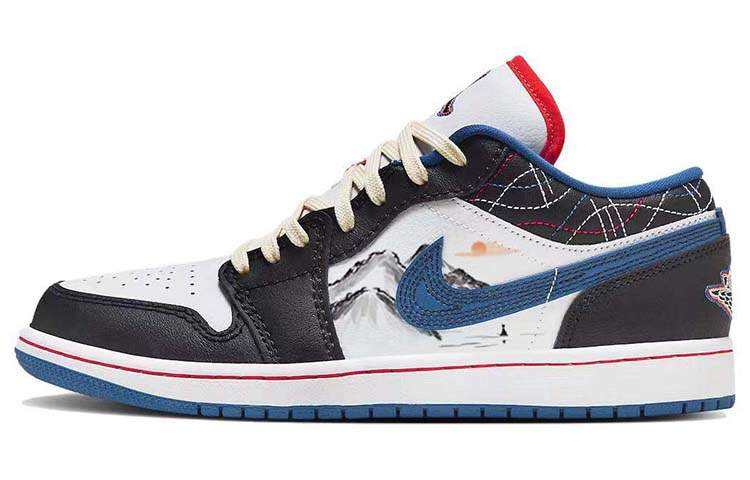 Jordan Jordan Air Jordan 1 Abrasion Resistant Breathable Abrasion Resistant Breathable Low top Basketball Shoes Men's