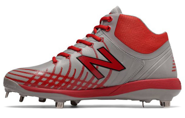 New Balance New Balance 4040 V5 Training Shoes Men's Mid Top Gray/Red
