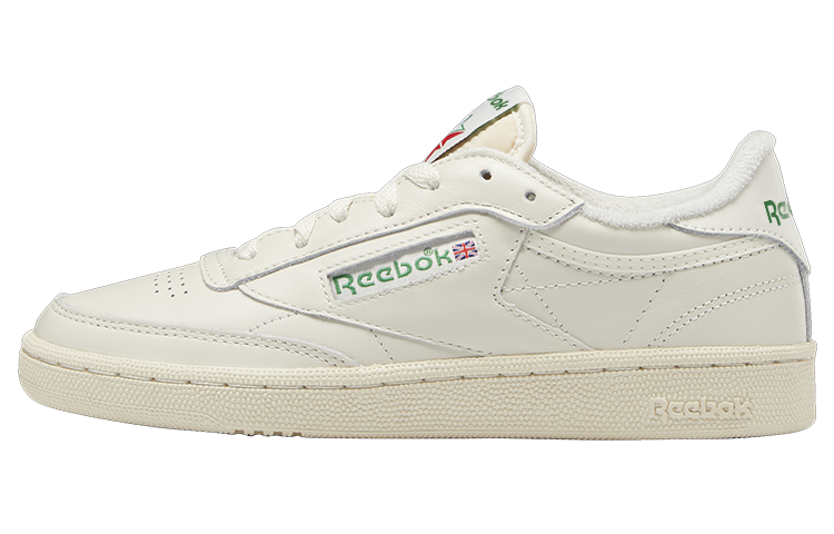 Reebok Low top Skateboard Shoes Women's Beige Green