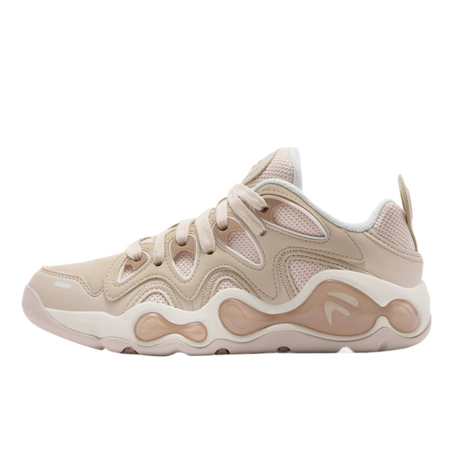 FILA FUSION VERTICAL Crack Shoes Breathable Low top Basketball Shoes Women's