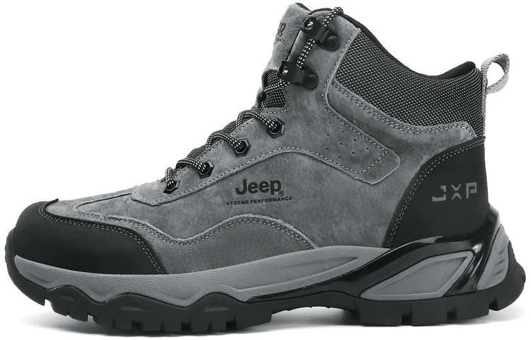 Jeep Outdoor Collection High top Outdoor Shoes Men's Gray