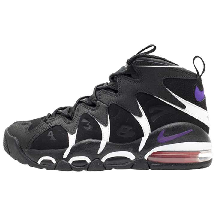 Nike Nike Air Max CB Abrasion Resistant Mid top Basketball Shoes Men's Black Purple
