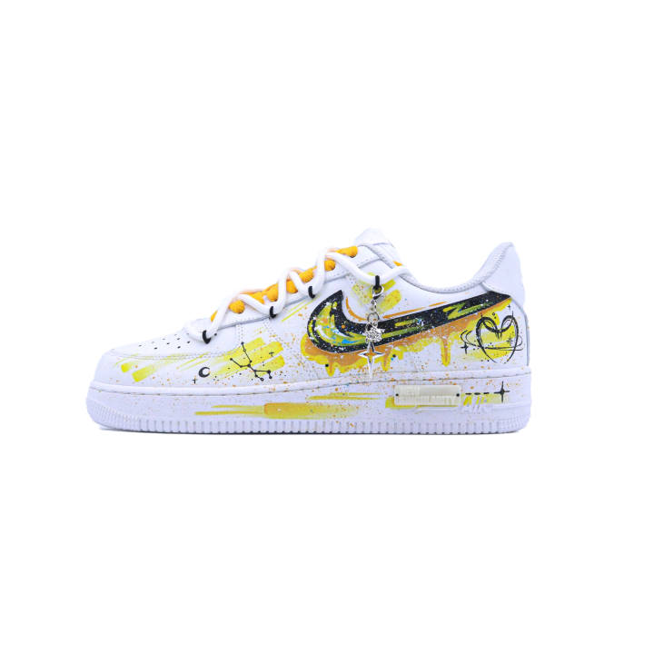 Nike Nike Air Force 1 Xingqidian, Twelve Constellations, Taurus Cow Leather Abrasion Resistant Abrasion Resistant Low top