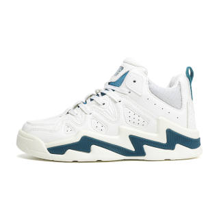 OHJC Skateboard Shoes Unisex Mid Top White