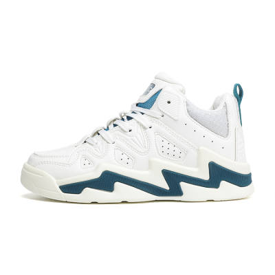 OHJC Skateboard Shoes Unisex Mid Top White