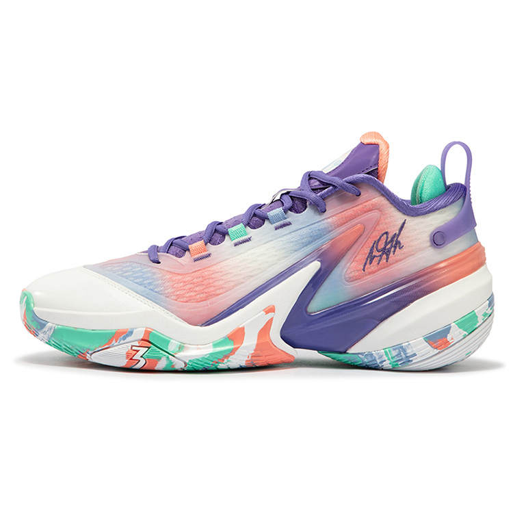 361° AG 5 Low top Basketball Shoes Men's White Blue