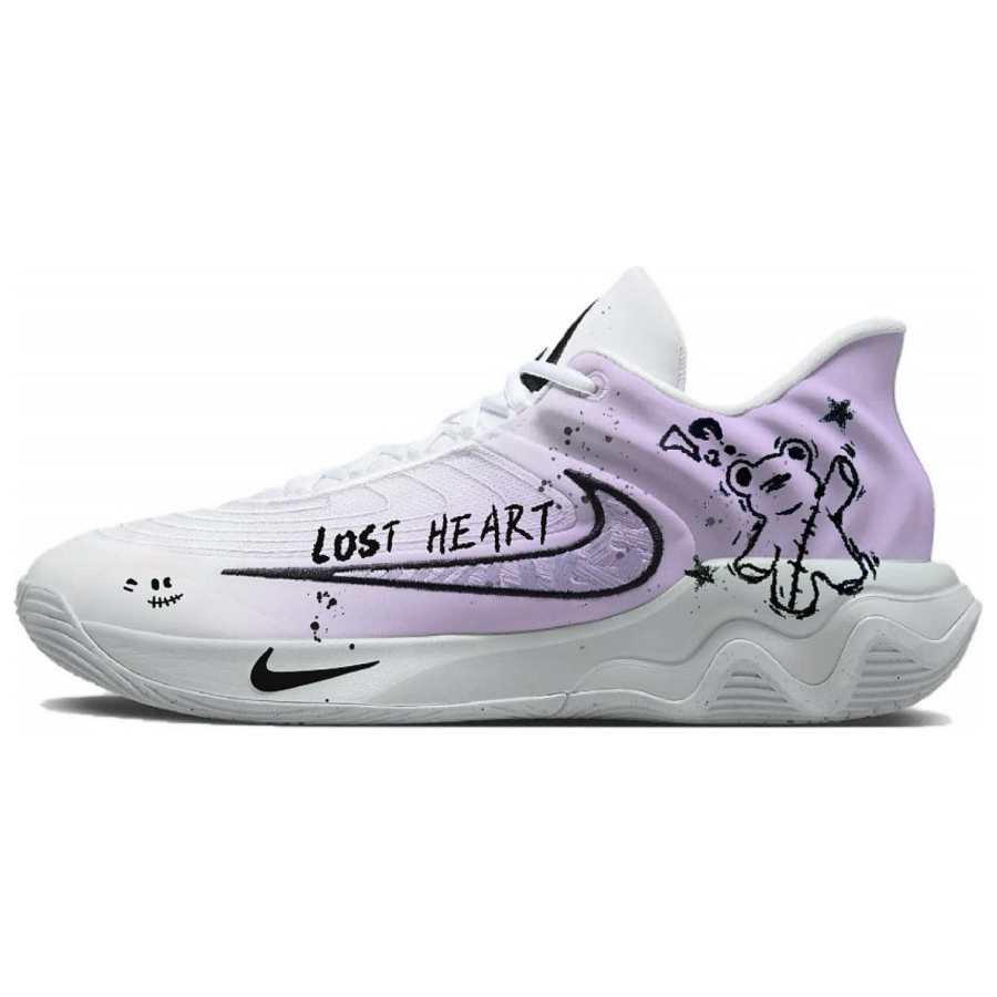Nike Nike Giannis Immortality 4 Abrasion Resistant Slip Resistant Low top Basketball Shoes Men's Purple
