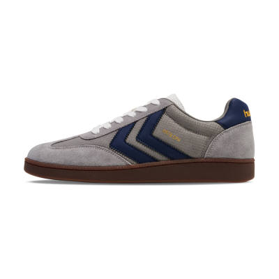 Hummel Low top Skateboard Shoes Men's Gray Dark Blue
