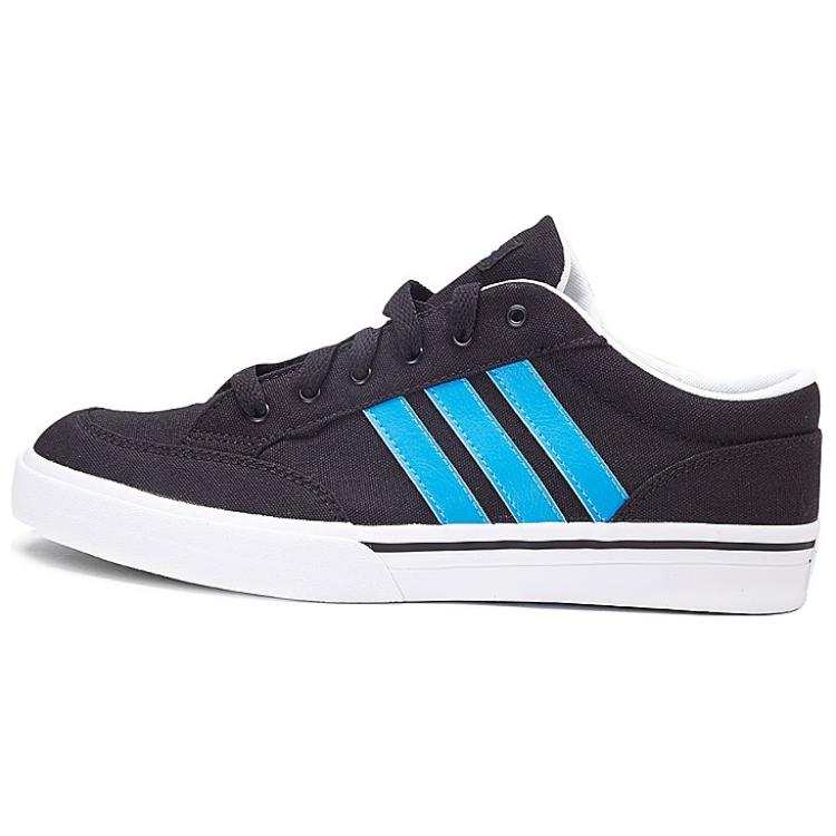 Adidas Adidas Gvp Comfortable Slip Resistant Abrasion Resistant Low top Basketball Shoes Men's Black Blue
