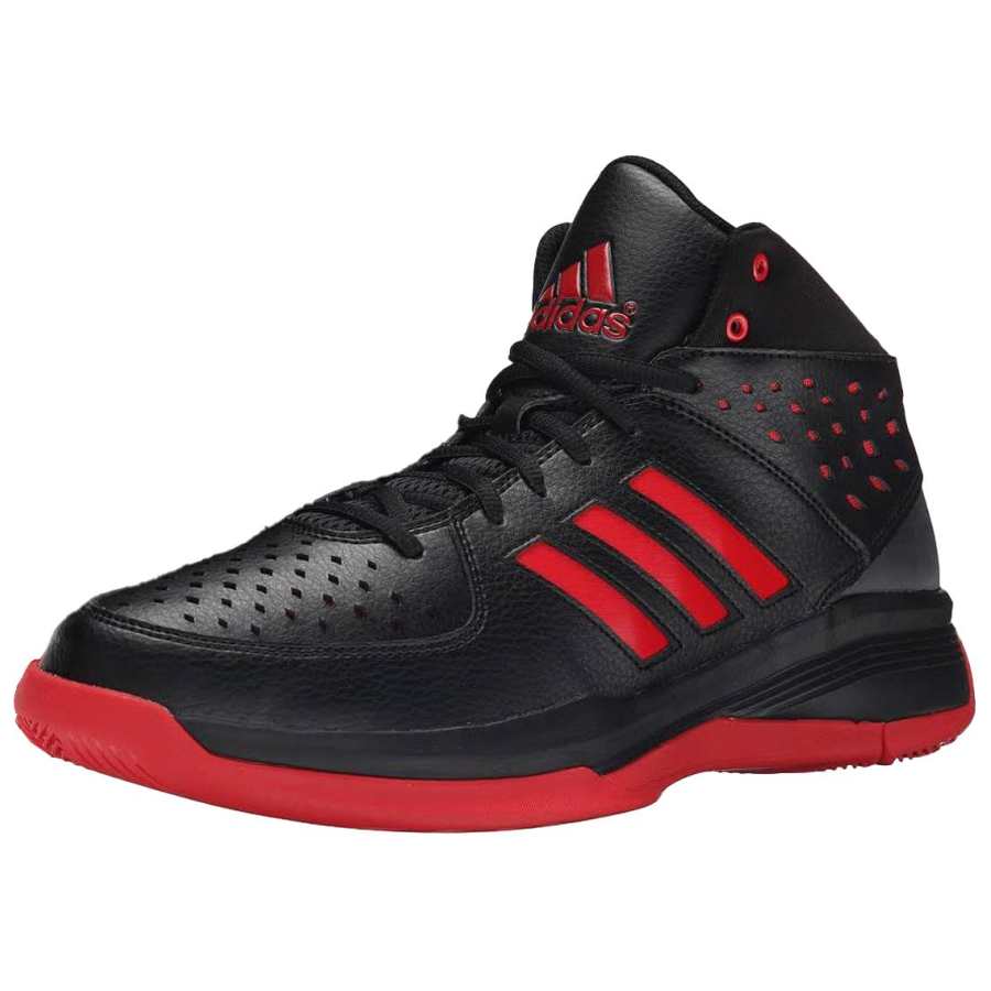 Adidas Adidas Slip Resistant Abrasion Resistant Mid top Basketball Shoes Men's Black