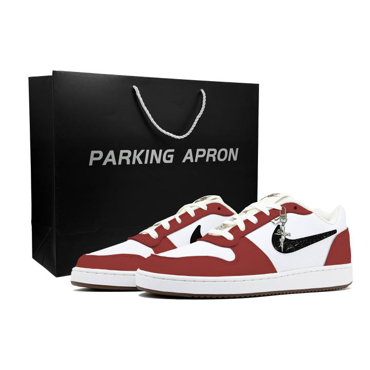 Nike Nike EBERNON Total Crimson Starry Sky Shopping Bag Cushioning Abrasion Resistant Cushioning, Wear Resistant Low top