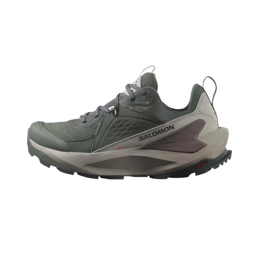 SALOMON Elixir Waterproof Low top Hiking Shoes Women's Flint Gray