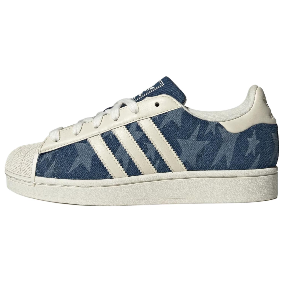 Adidas Originals Superstar 2 Skateboard Shoes Women's Blue White