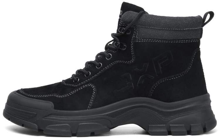 Jeep Hiking Mid top Outdoor Shoes Men's Black