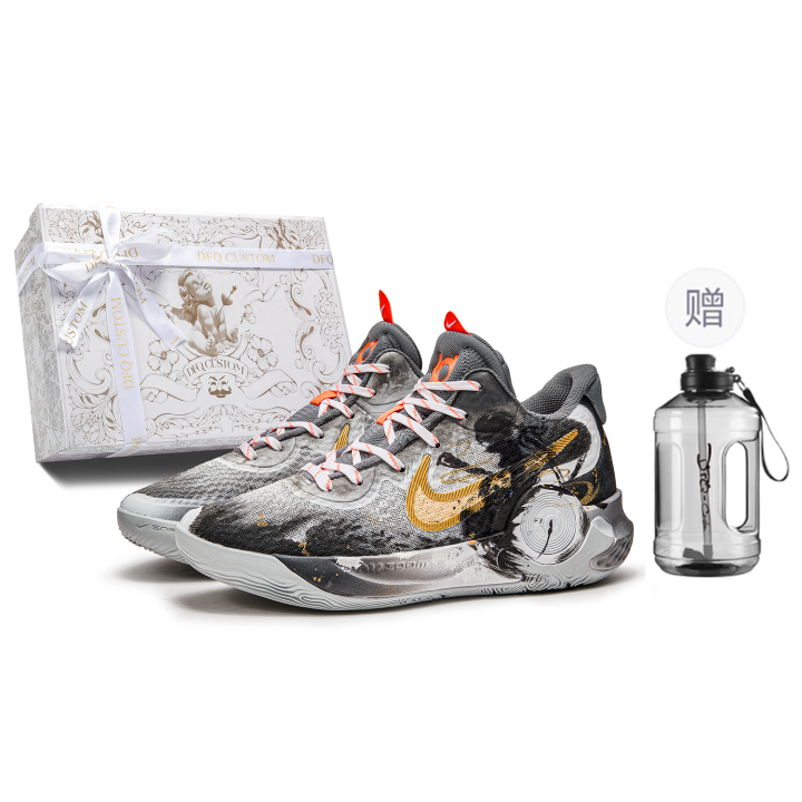 Nike Nike KD Trey 5 IX Da Vinci Custom, Box, 'The Great Rebellion In Heaven' Cushioning Slip Resistant