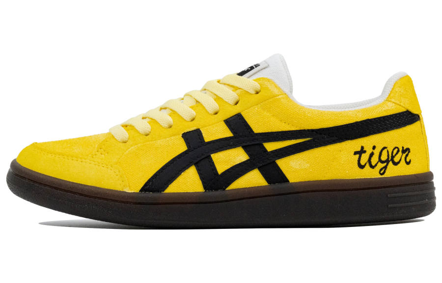 Onitsuka Tiger Advanti Tart Party Cushioning Low top Skateboard Shoes Unisex Bright Yellow