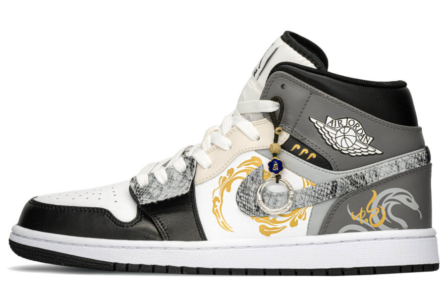 Jordan Jordan Air Jordan 1 Slip Resistant, Abrasion Resistant, Lightweight, Height Increasing