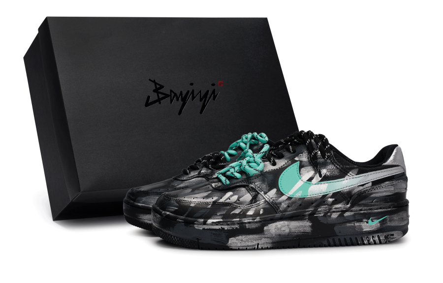 Nike Nike Gamma Force 811 Manufacturing, Dream Of Silver Wings Abrasion Resistant Low top Skateboard Shoes Women's
