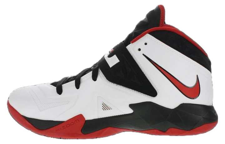 Nike Nike LeBron Zoom Soldier 7 'White Red Black'