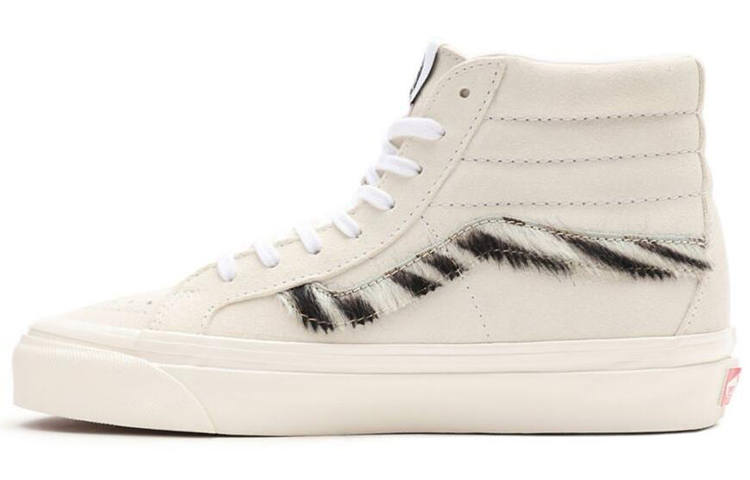 Vans SK8 Hi 38 DX Anaheim Factory-True White Zebra